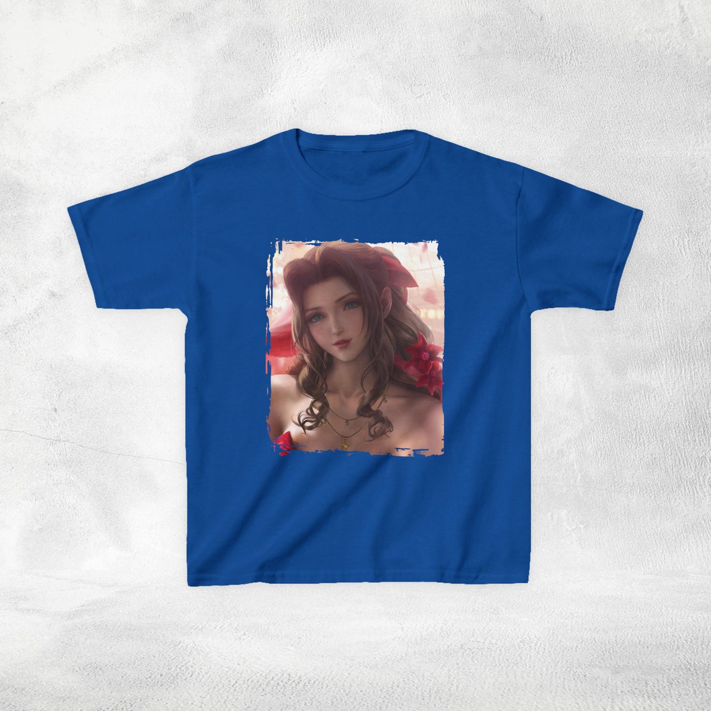 Kids gaming shirt Final Fantasy Aerith Gainsborough