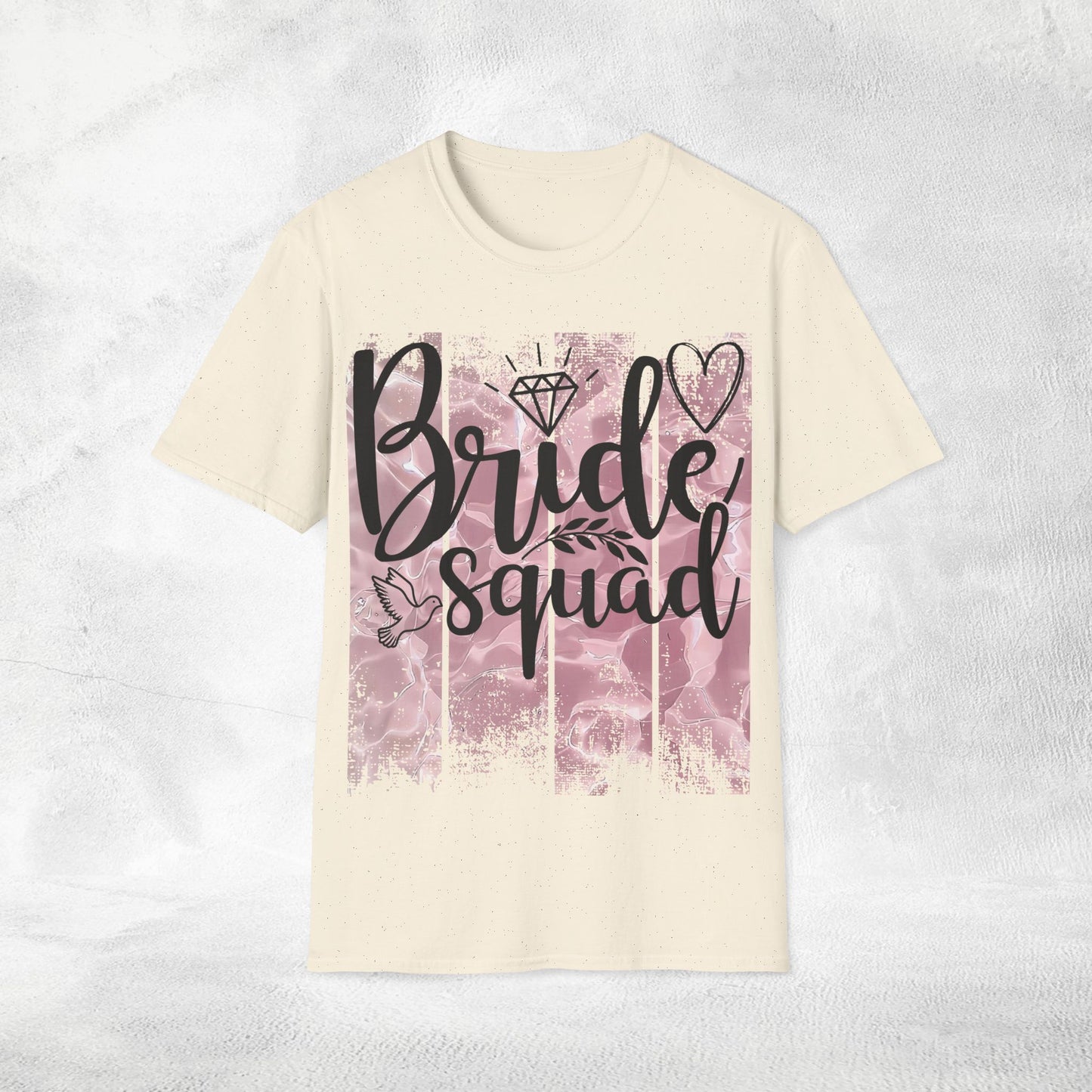 Women T-Shirt bride squad bachelorette party