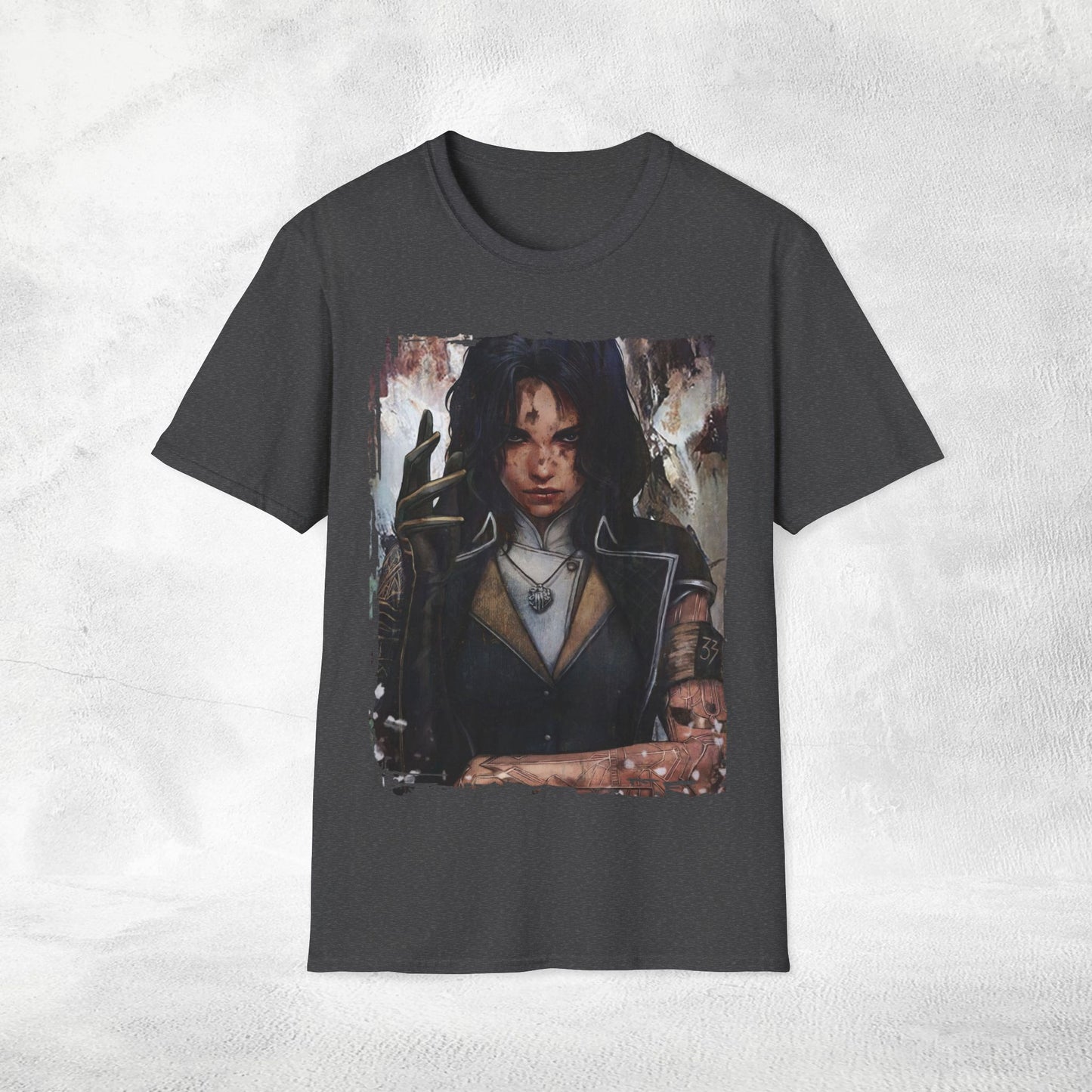 Unisex gaming shirt Expedition 33 Lune