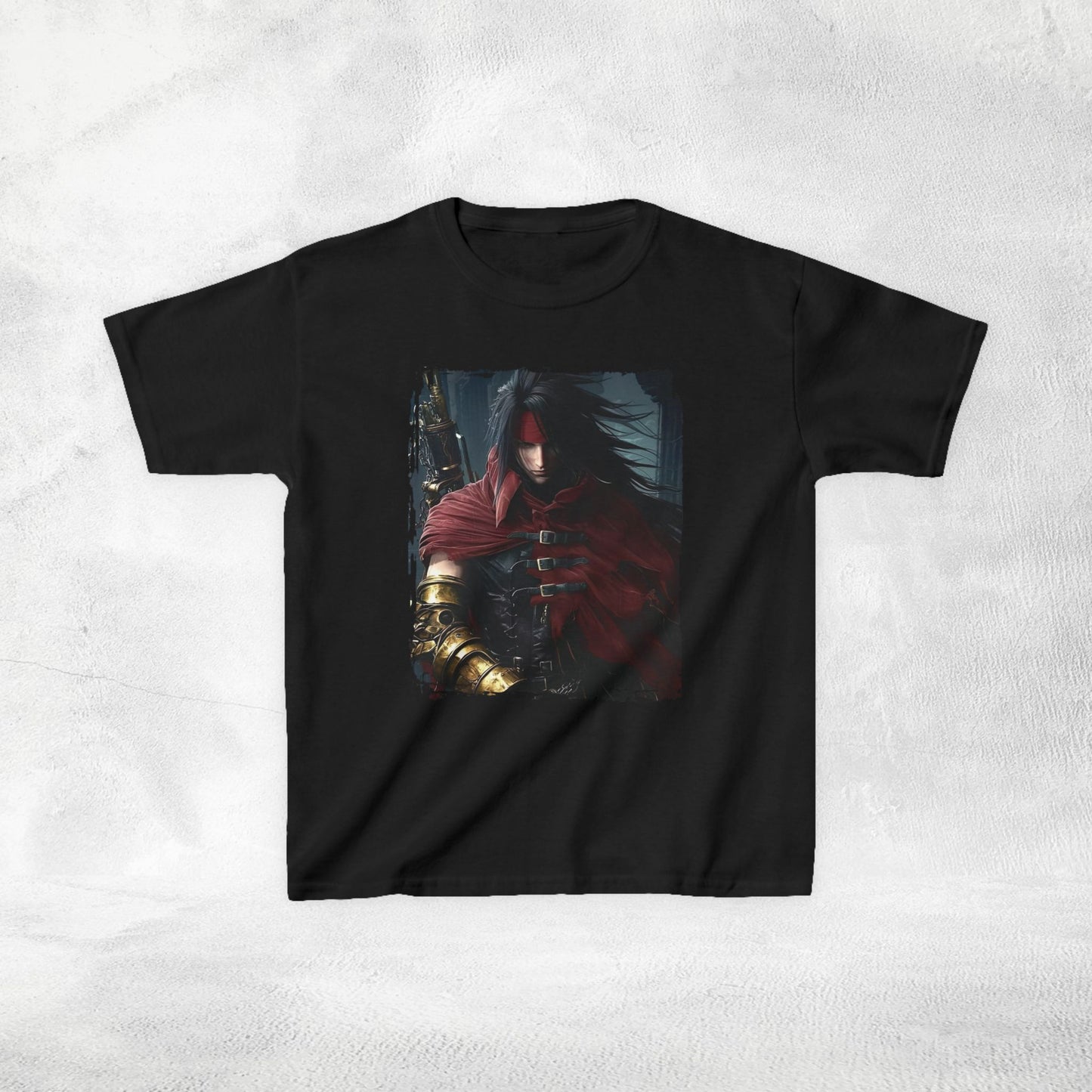 Kids gaming shirt Final Fantasy Vincent Valentine