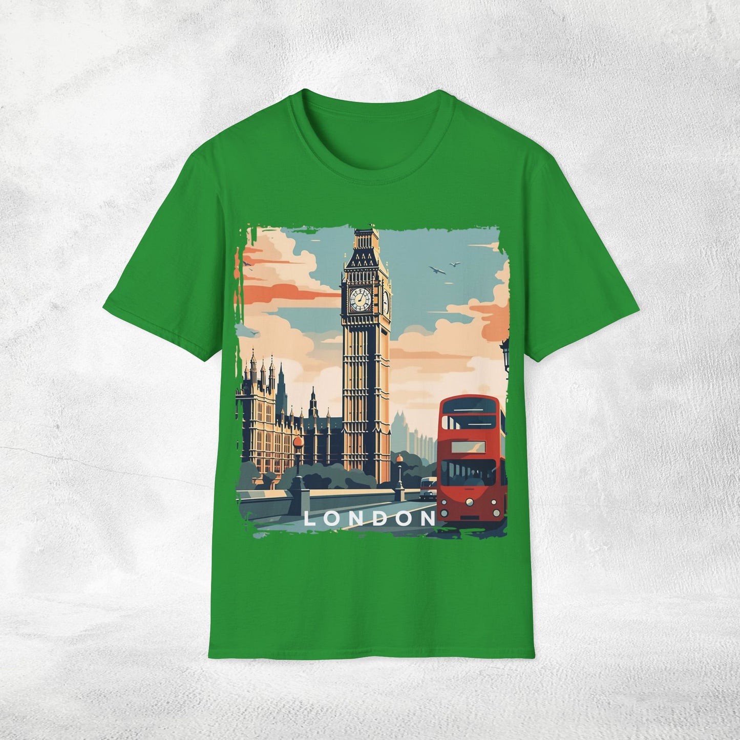 Women T-shirt London vacation tee