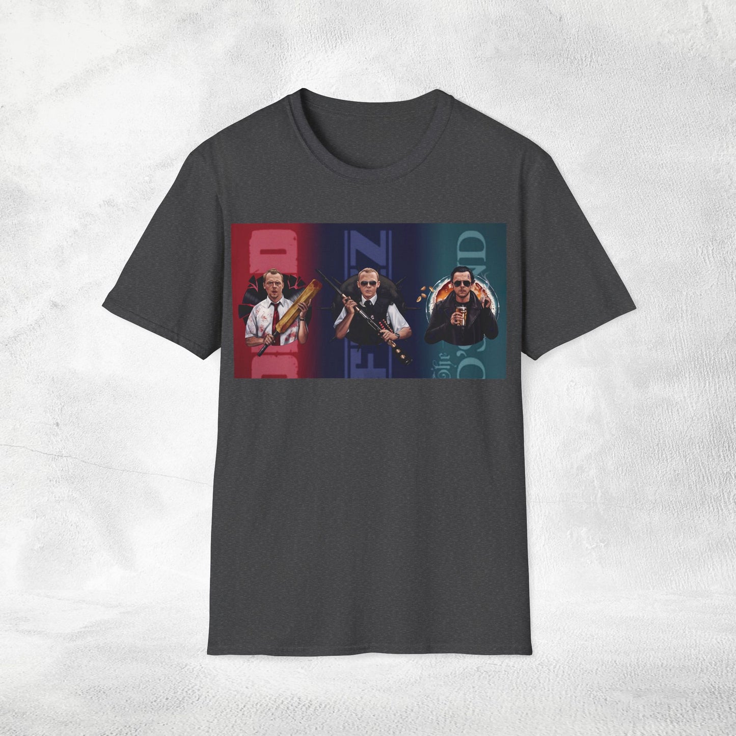 Unisex movie shirt Cornetto trilogy