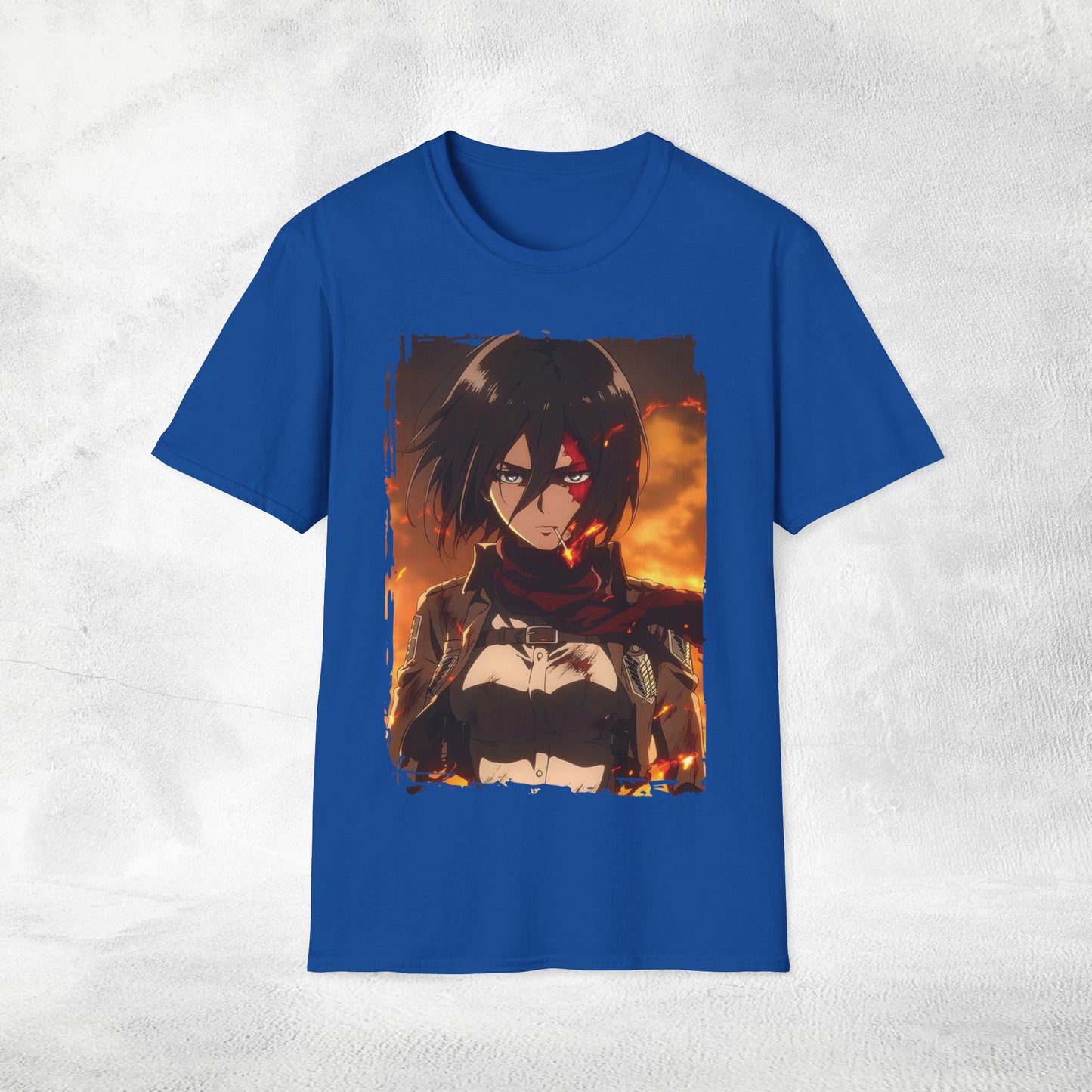 Unisex anime shirt Mikasa Ackerman