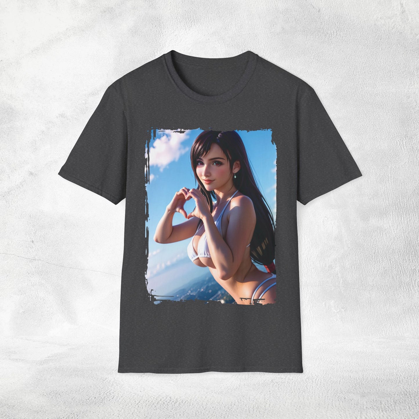 Unisex gaming shirt Final Fantasy Tifa Lockhart