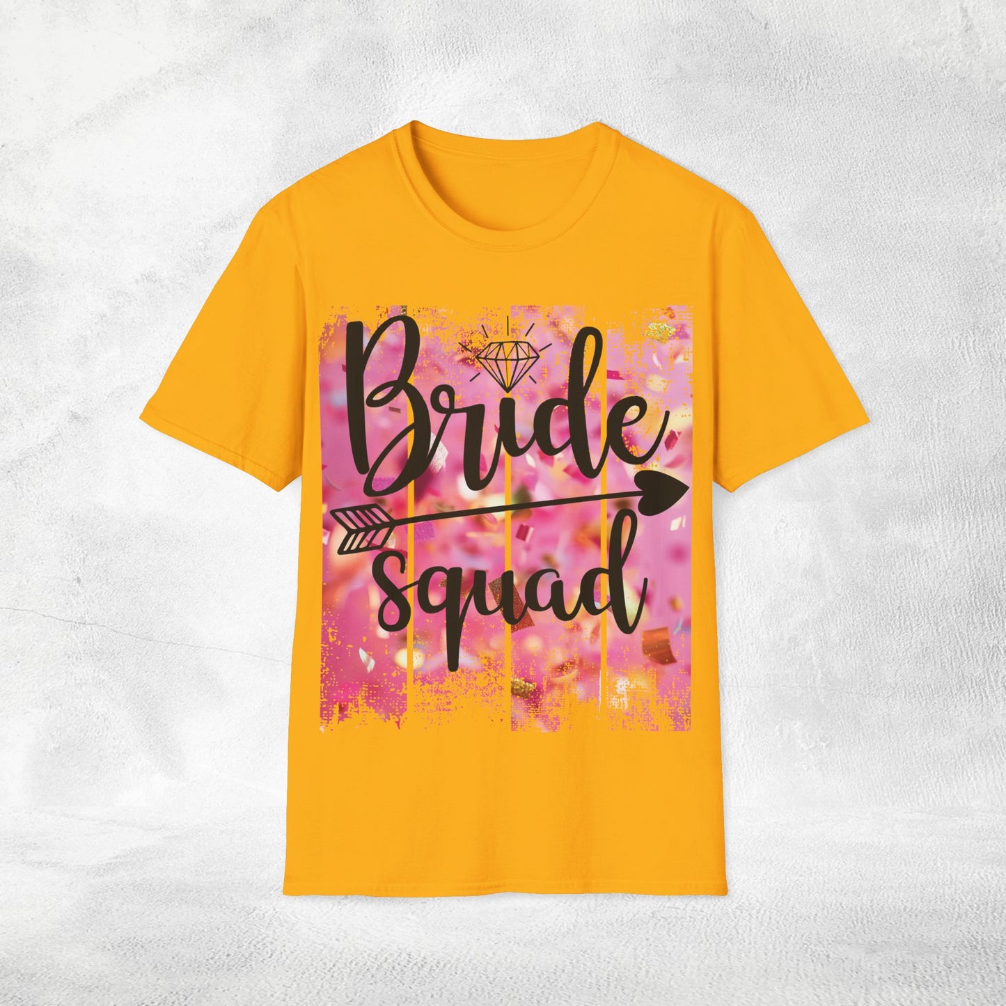 Women T-Shirt bride squad bachelorette party