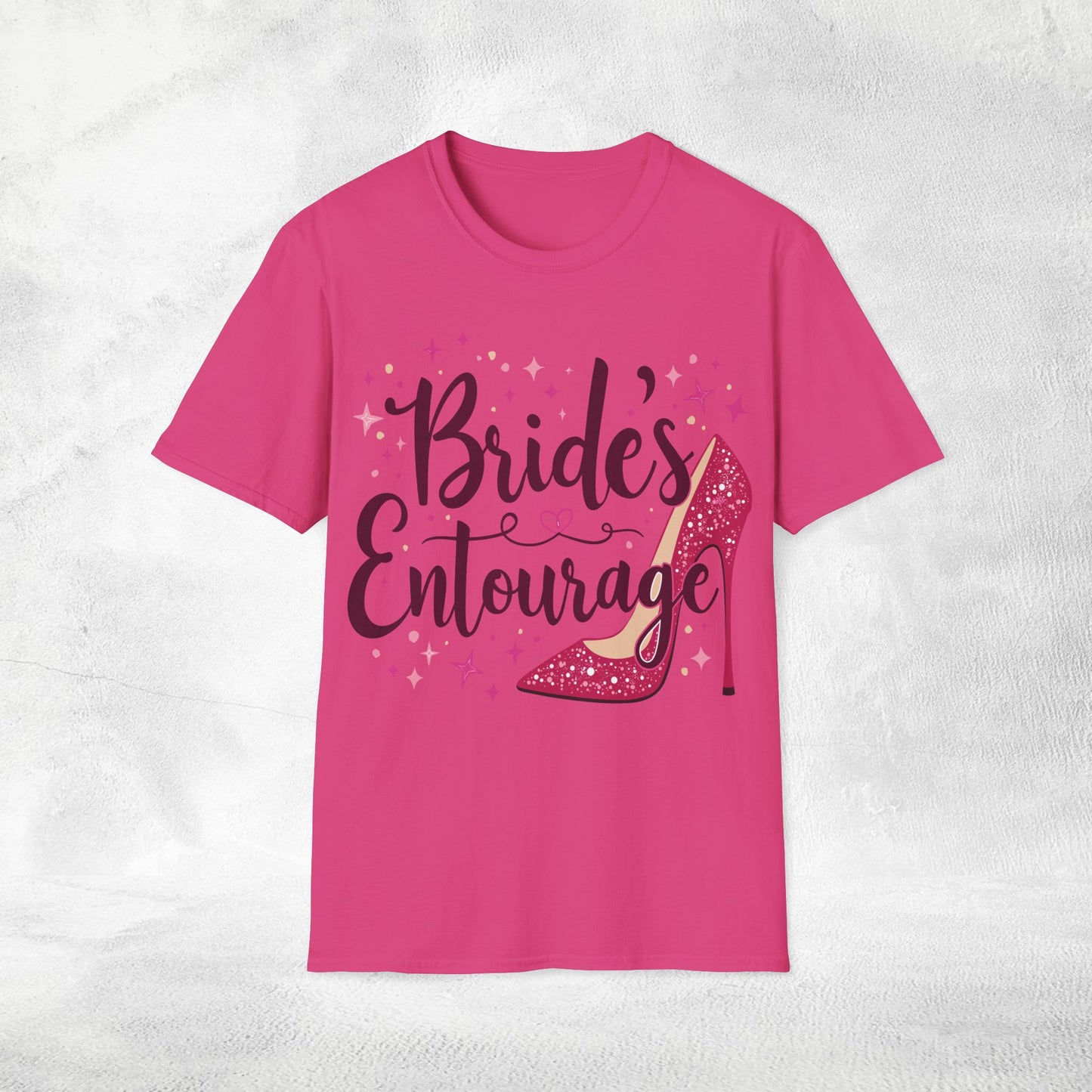 Women T-Shirt Bride's Entourage bachelorette party