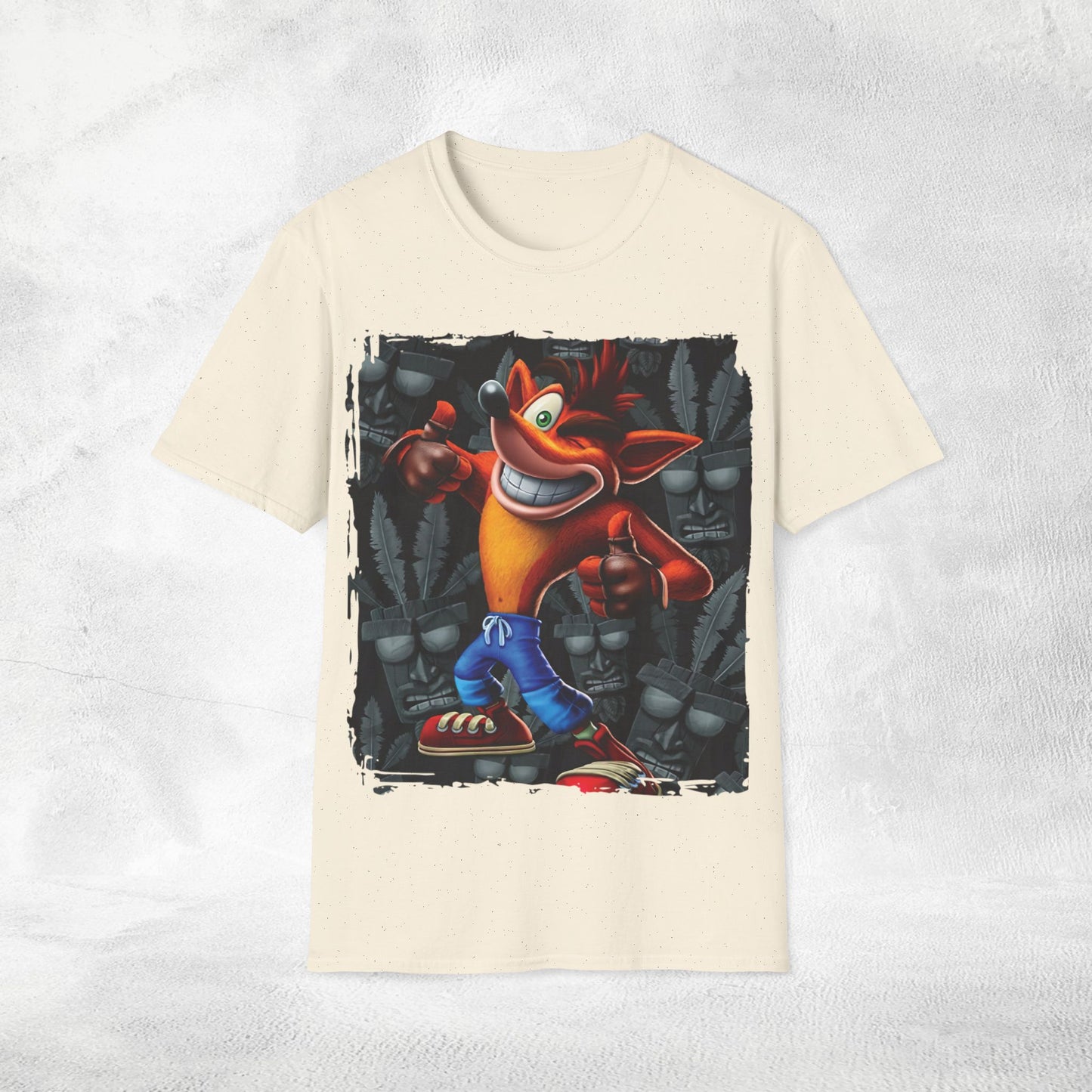 Unisex gaming shirt Crash Bandicoot