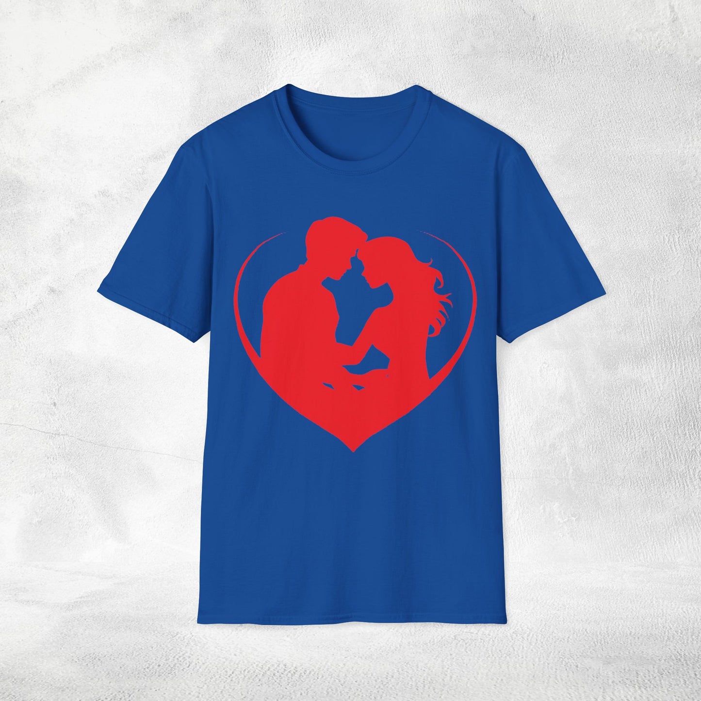 Unisex couples T-Shirt heart