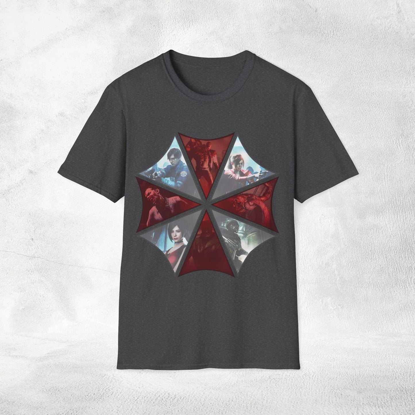 Unisex gaming shirt Resident Evil Umbrella Corporation