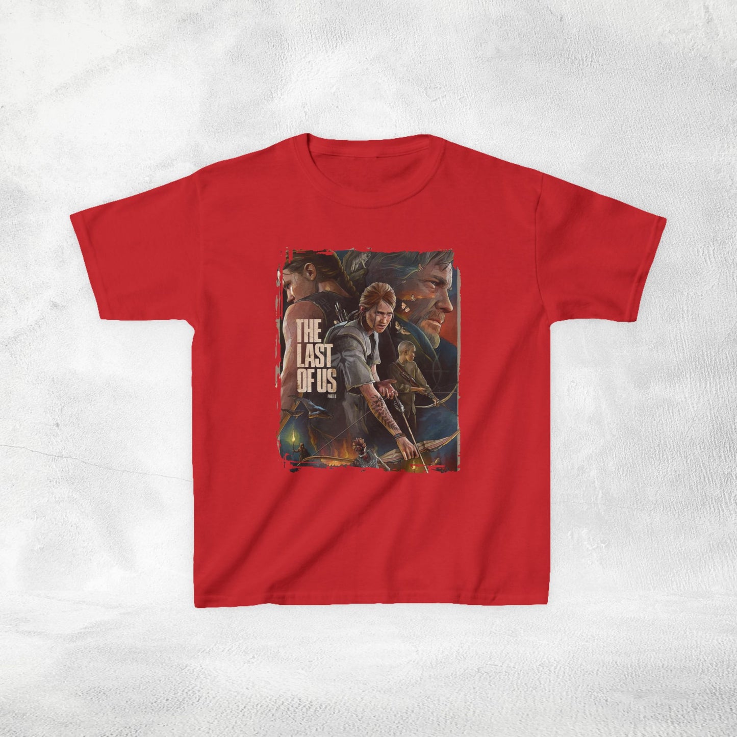 Kids  gaming shirt Last of Us