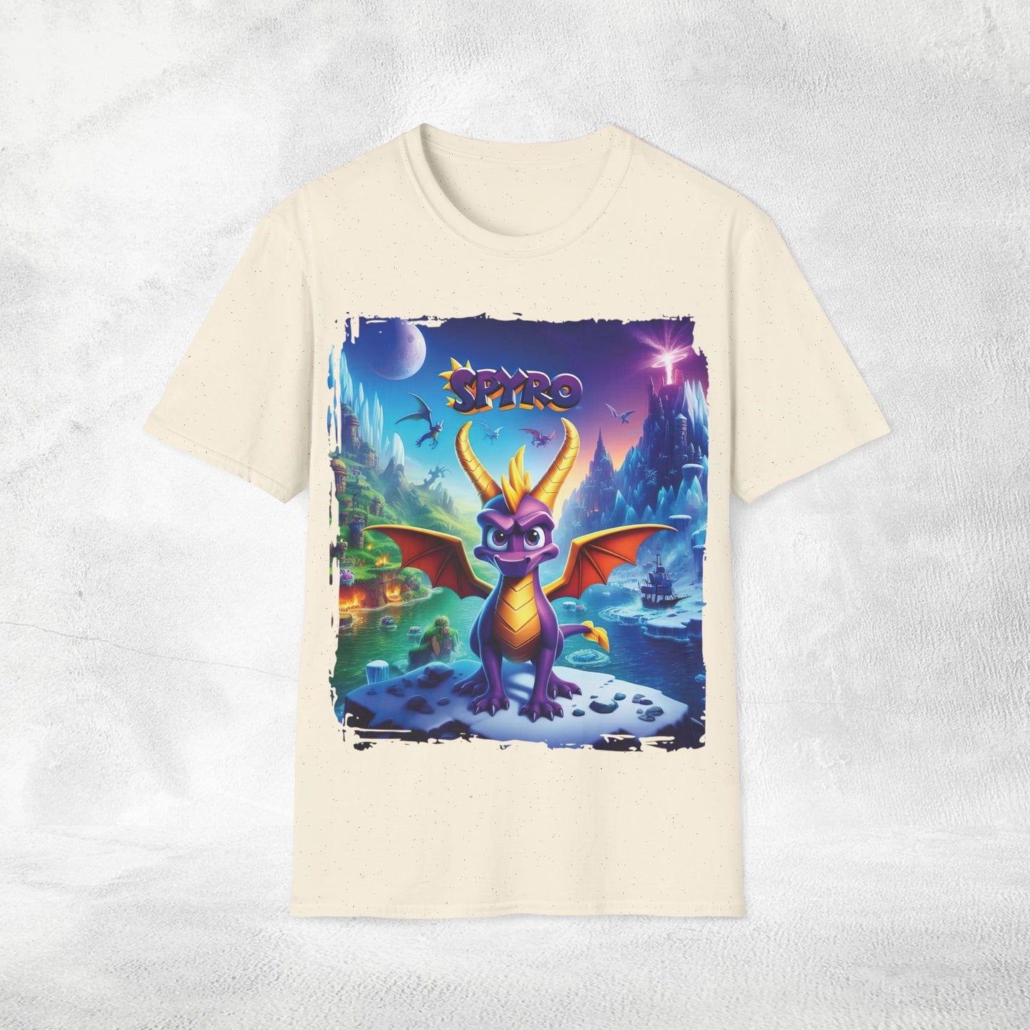 Unisex gaming shirt Spyro the Dragon