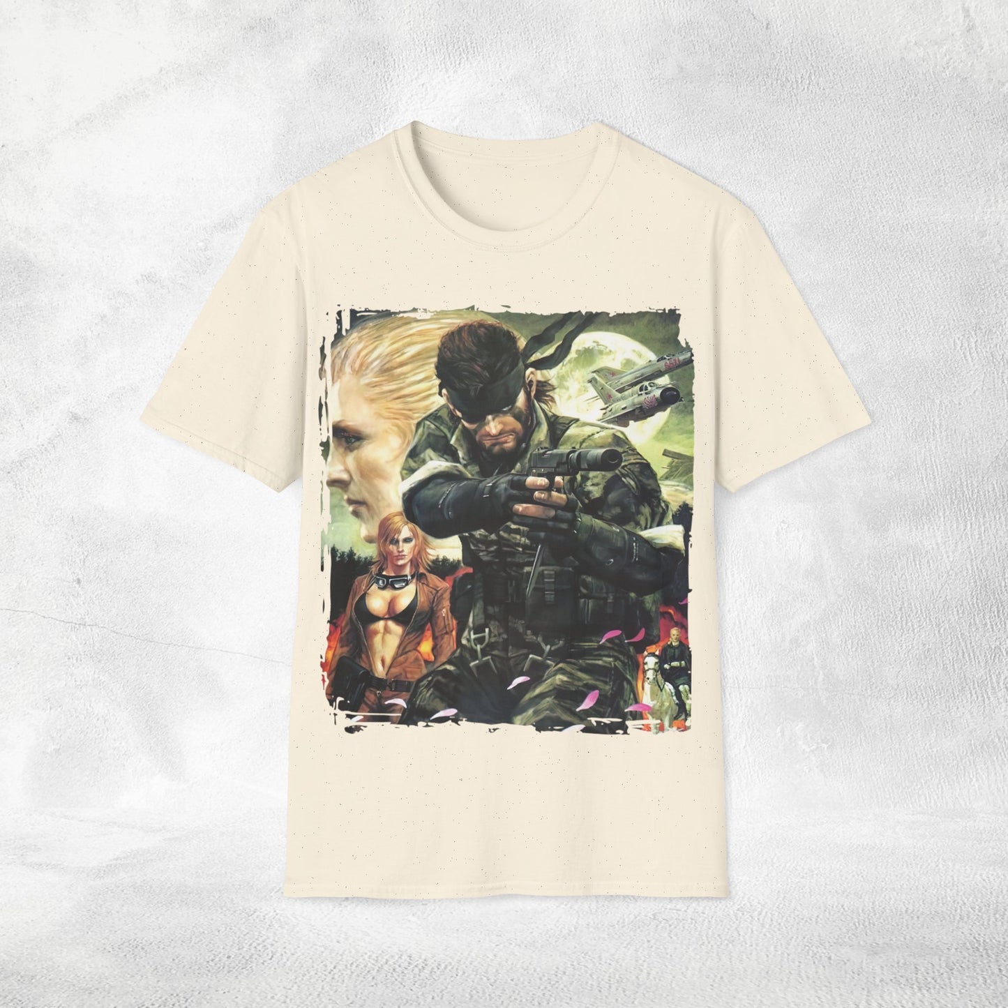 Unisex gaming shirt Metal Gear Solid