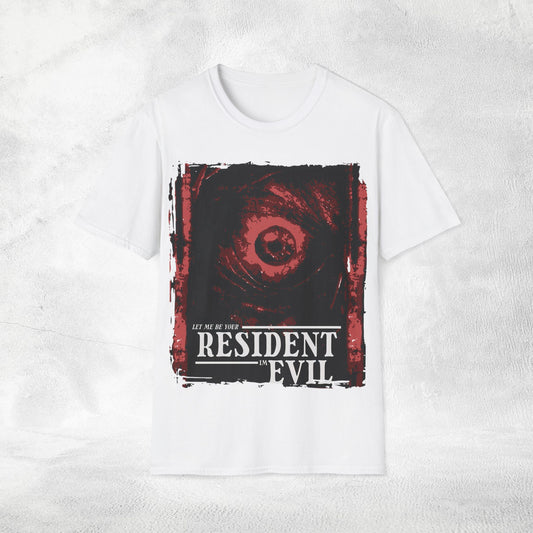 Unisex gaming shirt Resident Evil let me be your resident im evil