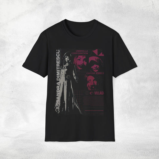Unisex gaming shirt Resident Evil Cassandra Dimitresco