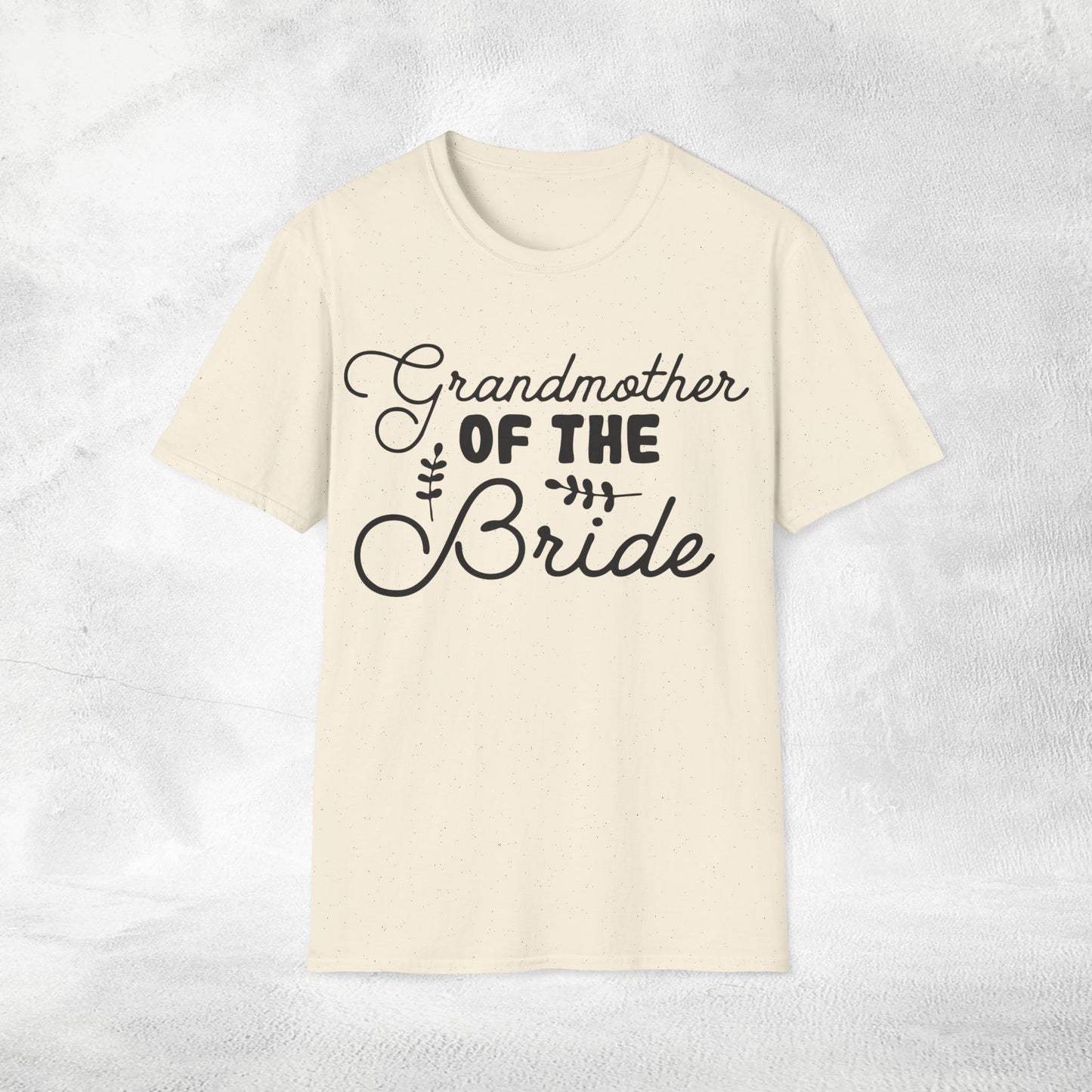 Women T-Shirt grandmother of the bride bachelorette party