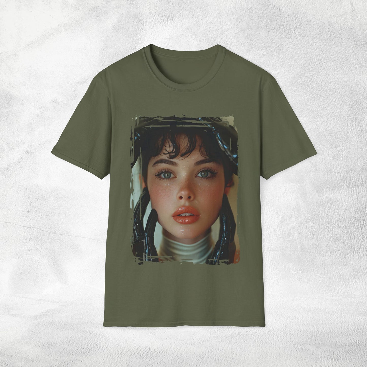 Mens T-Shirt Retro Girls