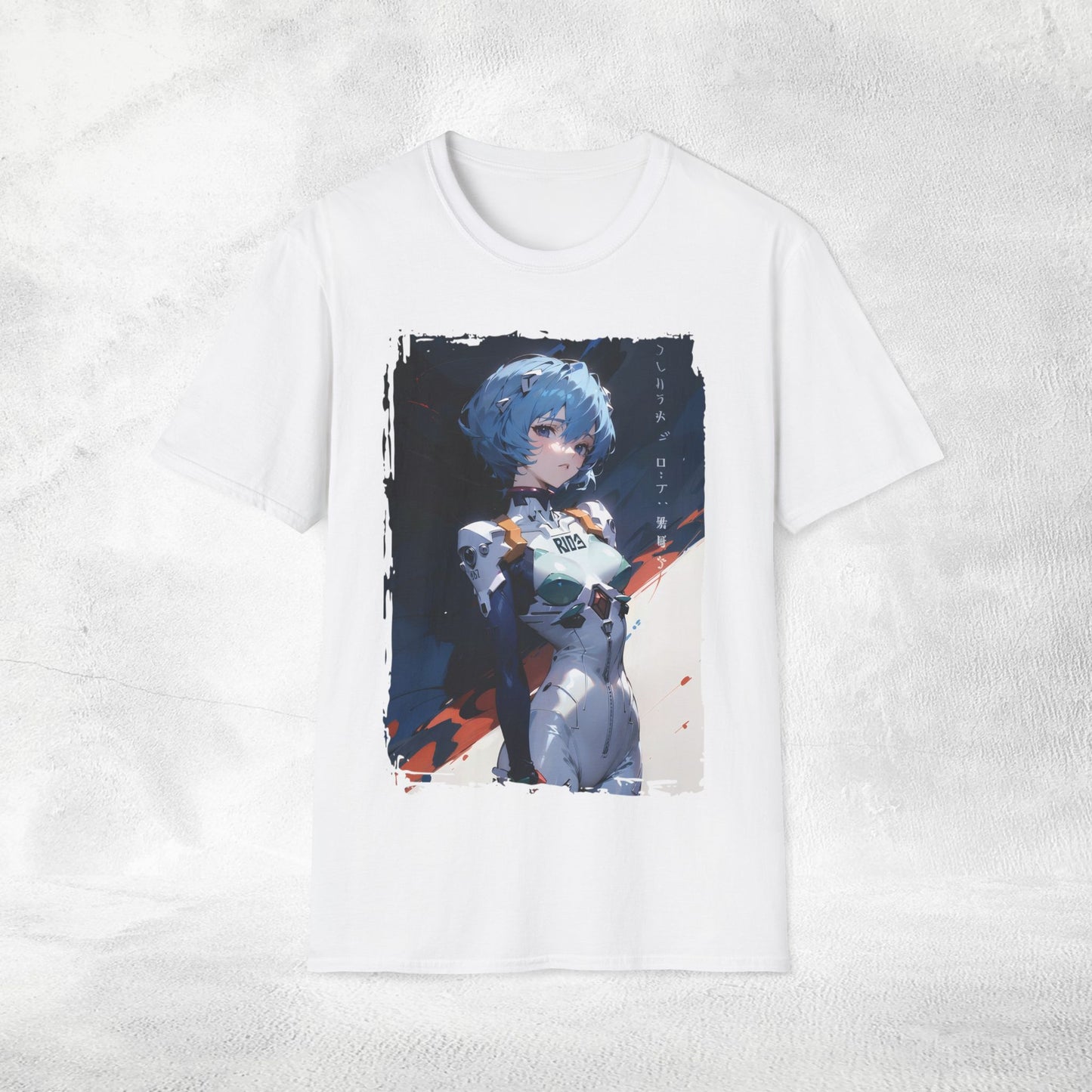 Unisex anime shirt Rei Ayanami
