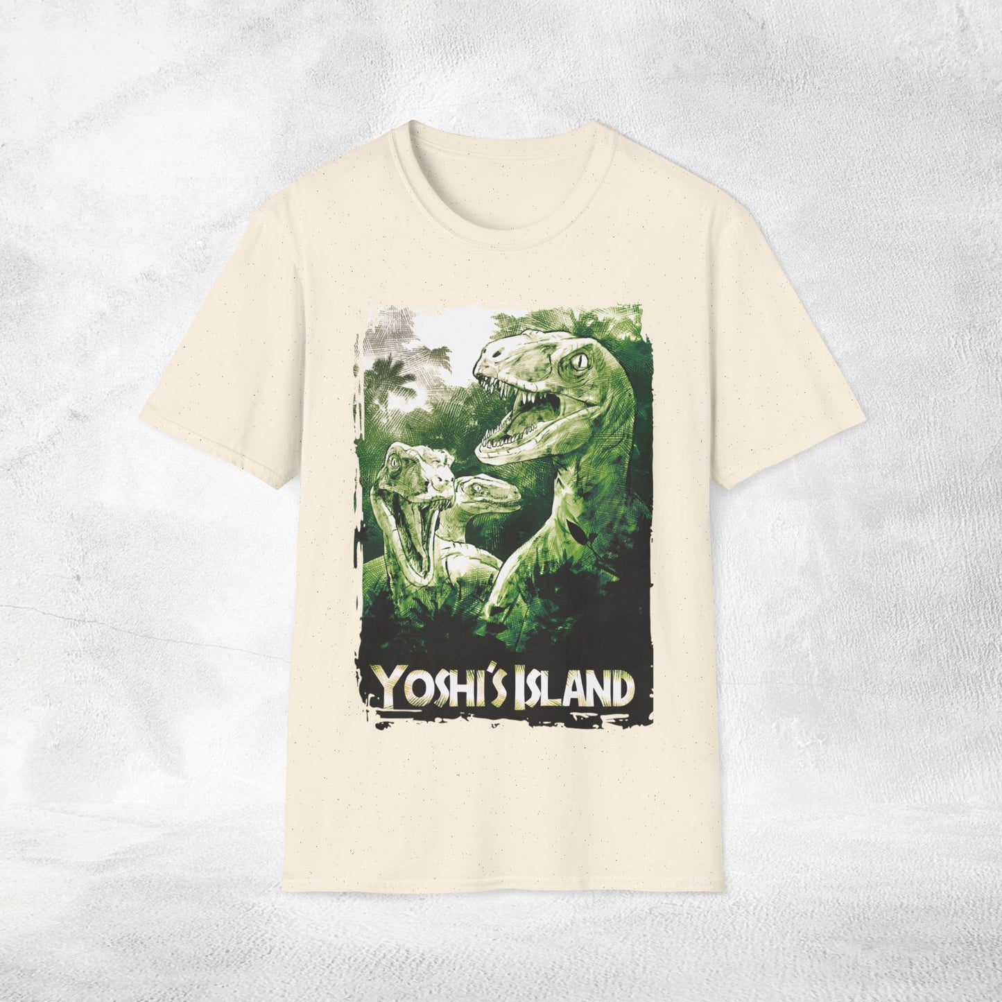 Unisex gaming shirt yoshi's island parody