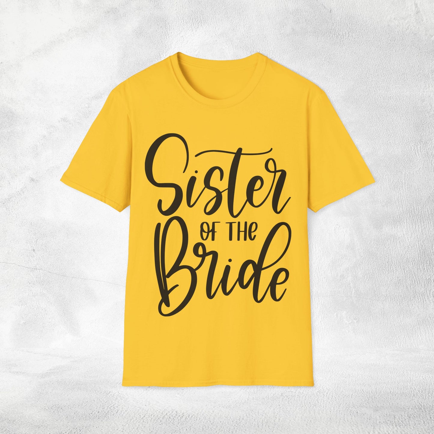 Women T-Shirt Sister of the Bride bachelorette party
