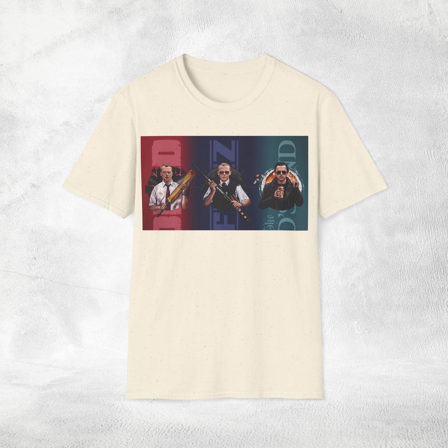 Unisex movie shirt Cornetto trilogy