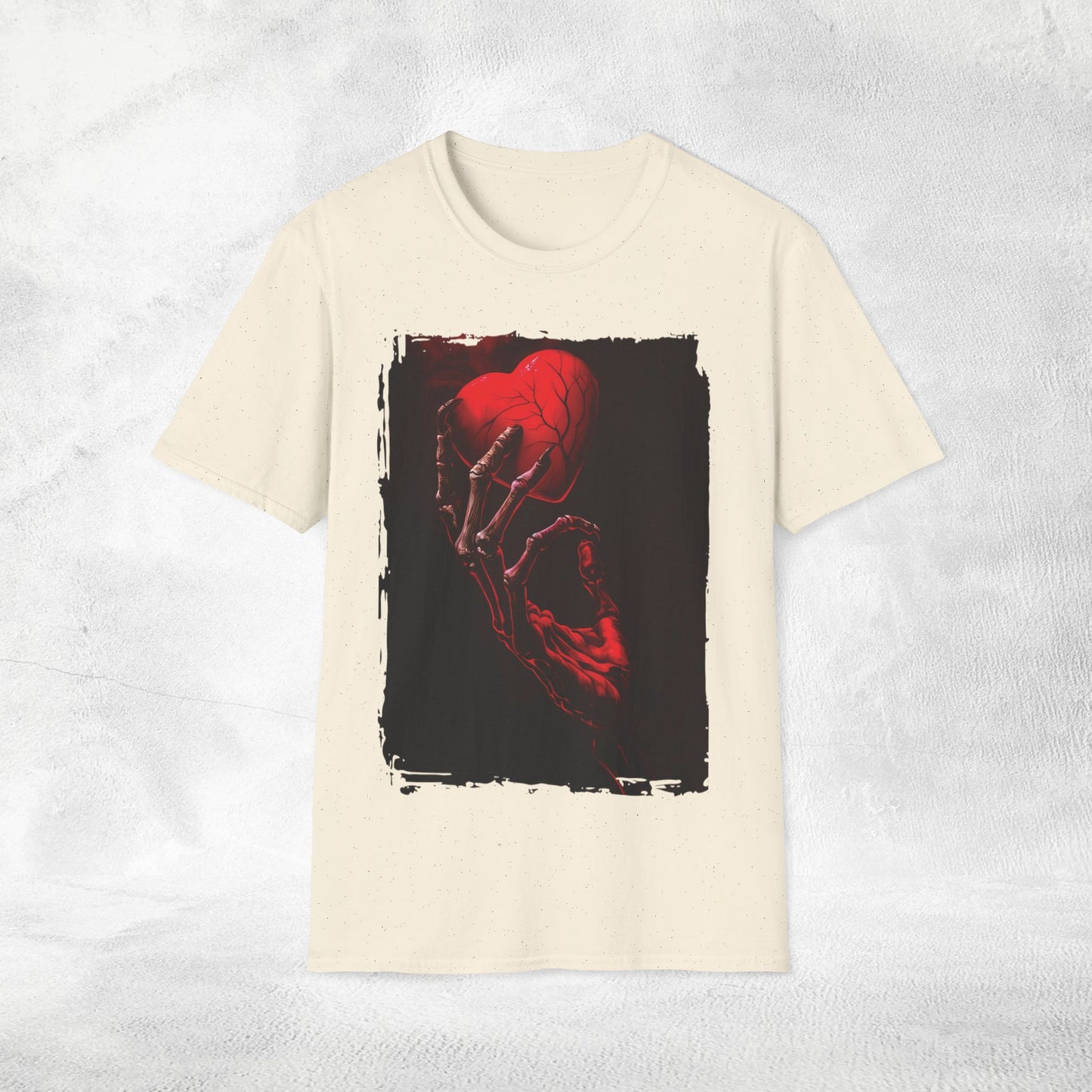 Unisex Gothic Shirt Heart