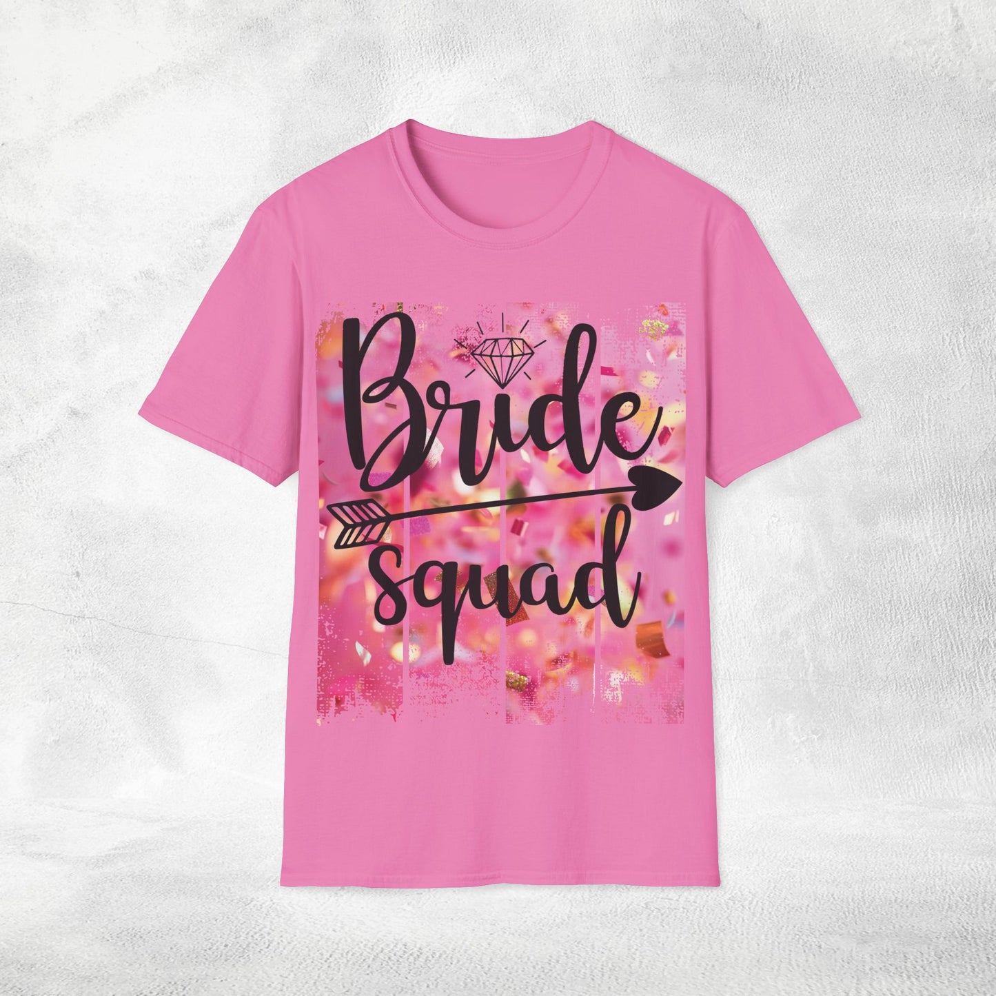 Women T-Shirt bride squad bachelorette party