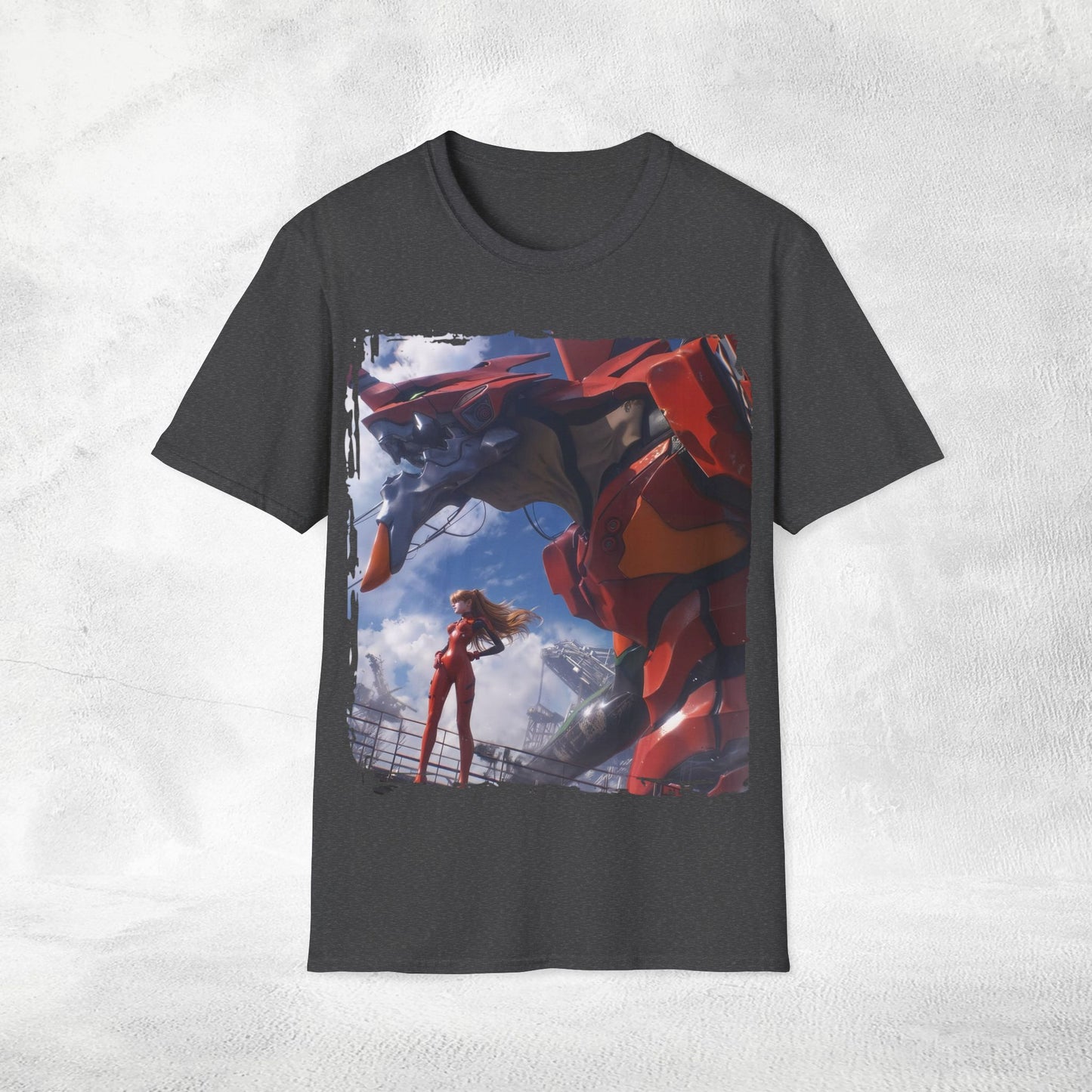 Unisex anime shirt Asuka Langley Soryu