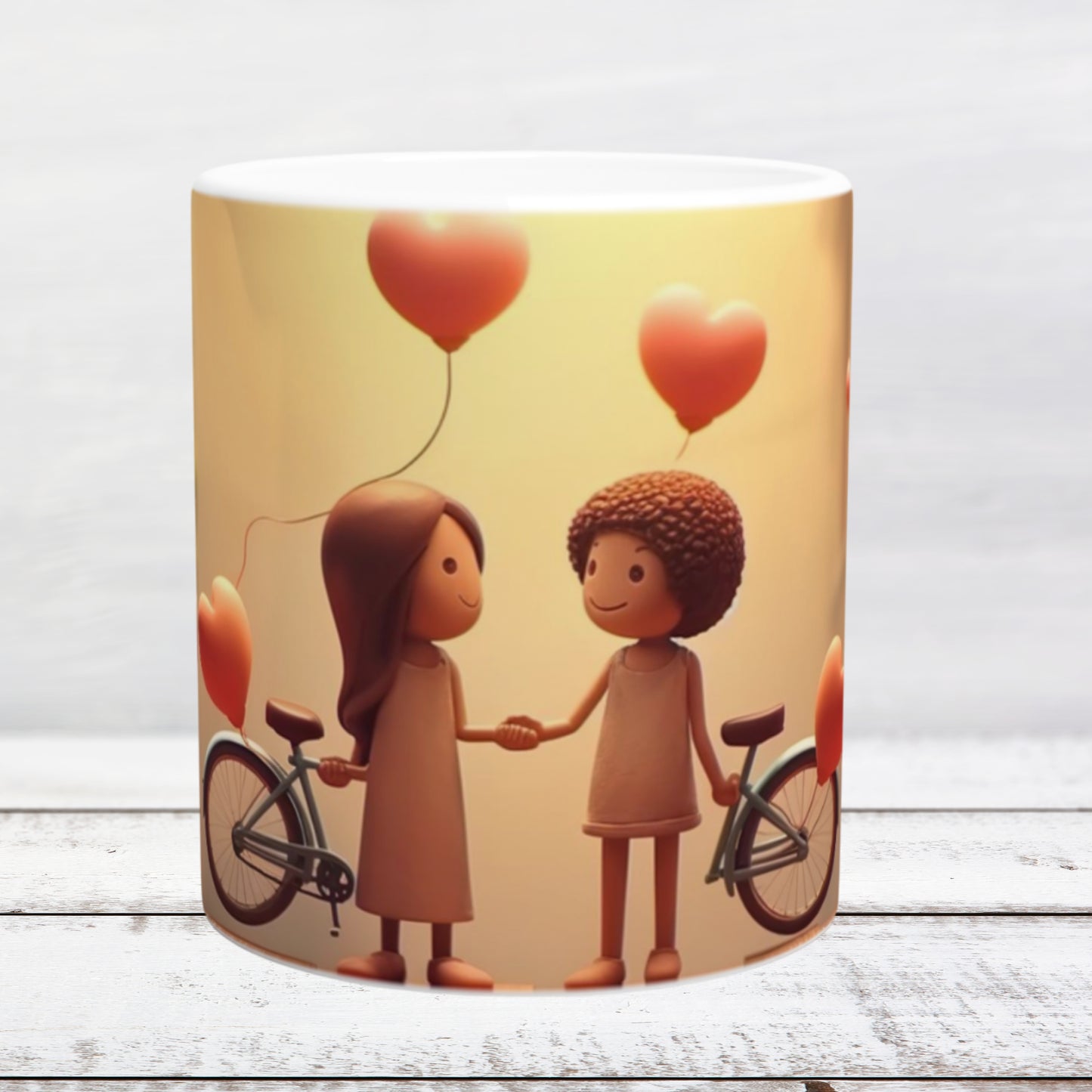 Ceramic mug 11oz / 325 ml Bicycle