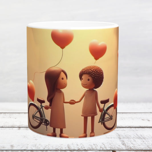 Ceramic mug 11oz / 325 ml Bicycle