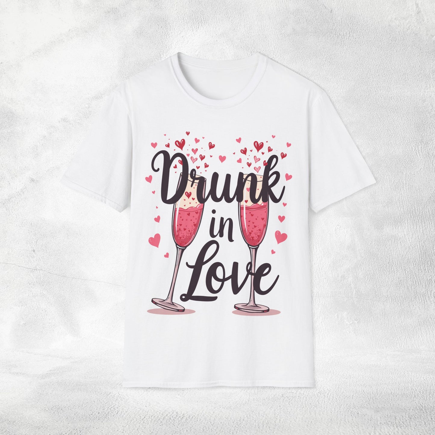Women T-Shirt Drunk in Love bachelorette party