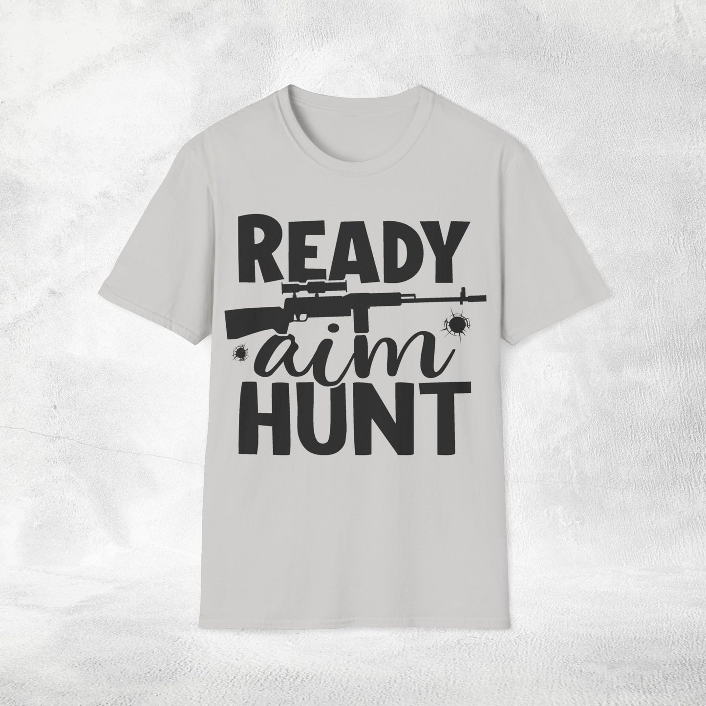 Unisex hunting shirt ready aim hunt
