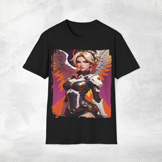 Unisex gaming shirt Overwatch Mercy