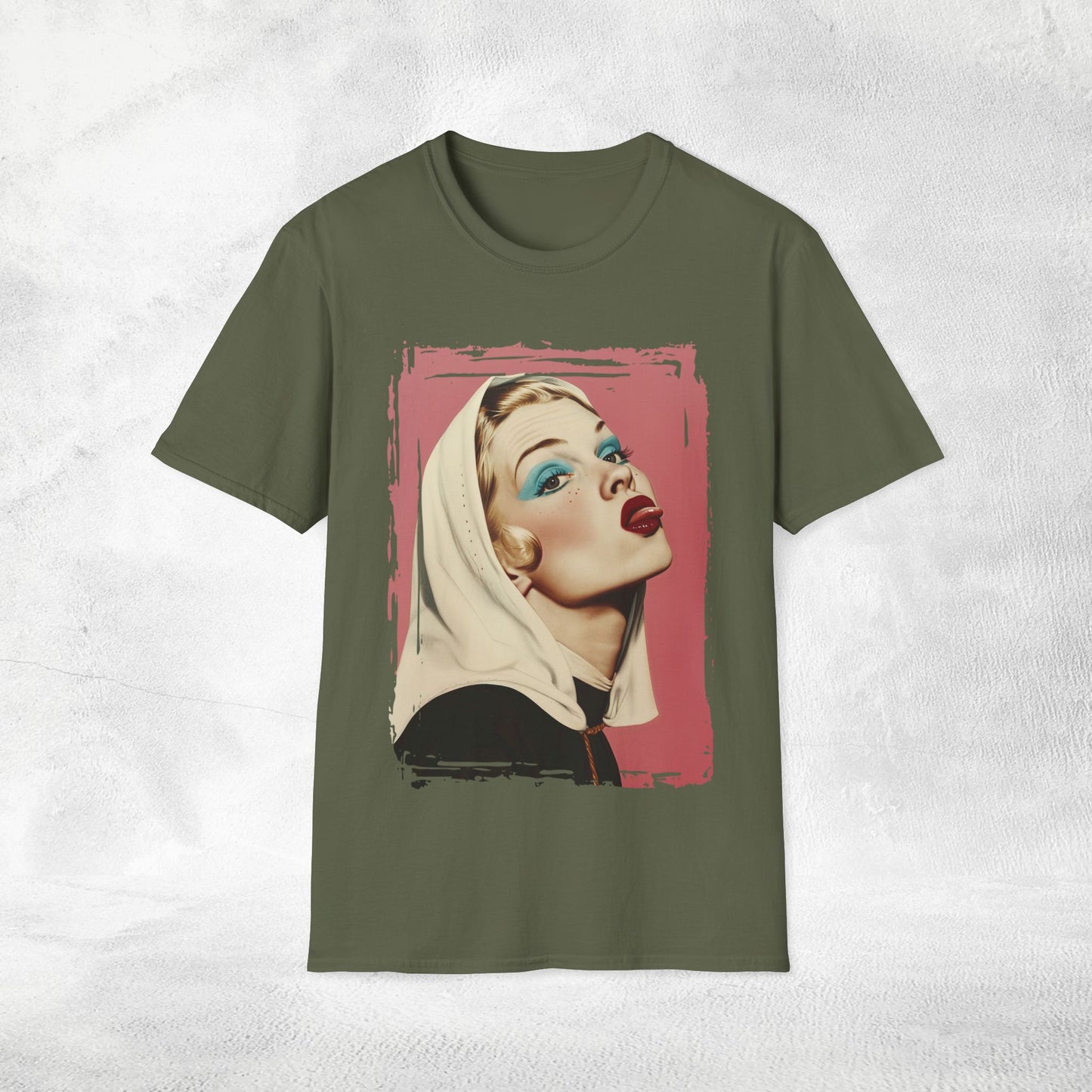 Mens T-Shirt Retro Girls