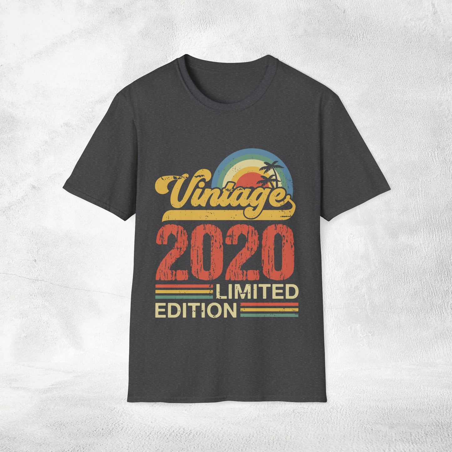 Unisex year of birth shirt 2020