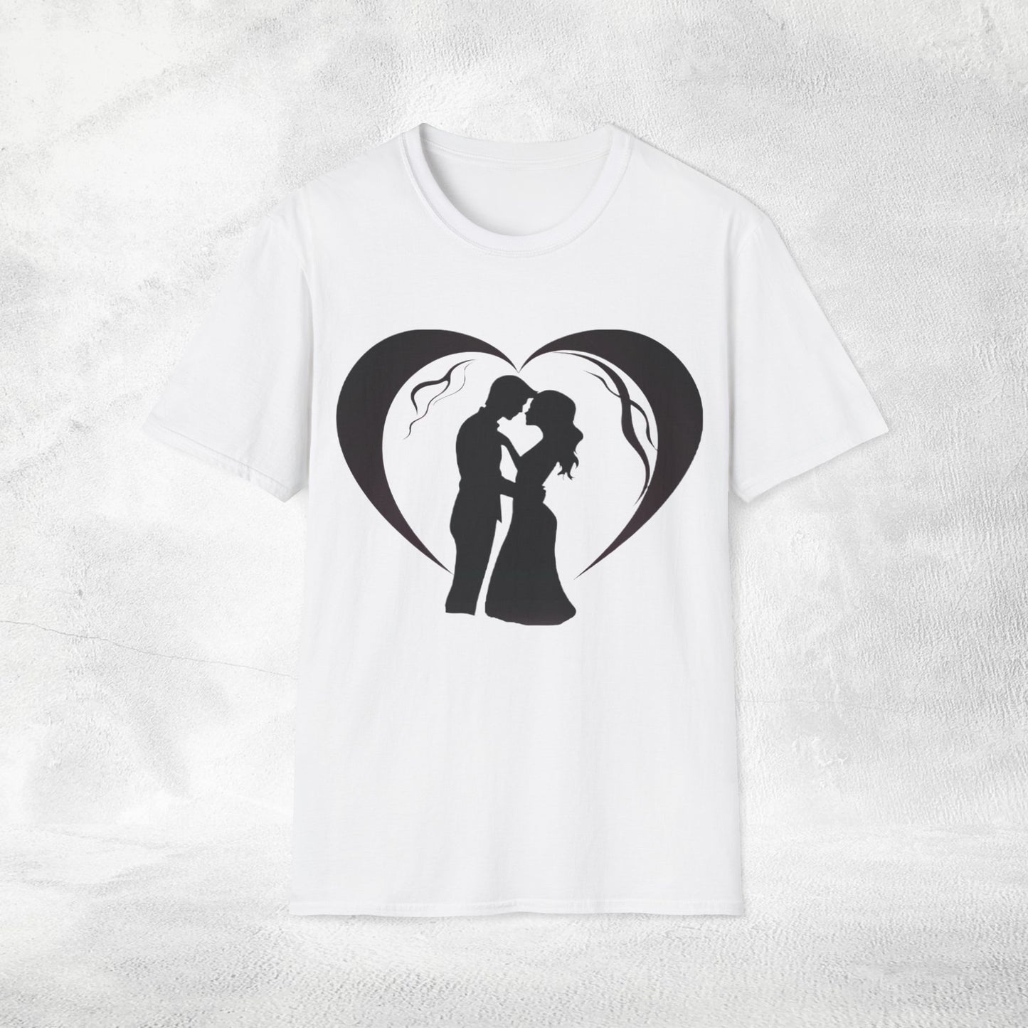 Unisex couples T-Shirt heart
