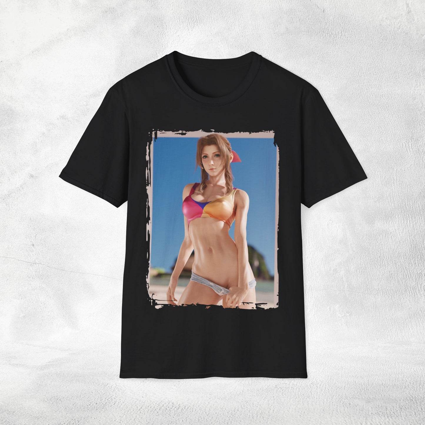 Unisex Gaming shirt Final Fantasy Aerith Gainsborough swimsuit