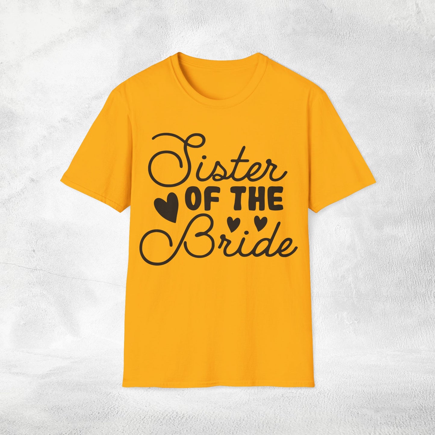 Women T-Shirt sister of the bride bachelorette party