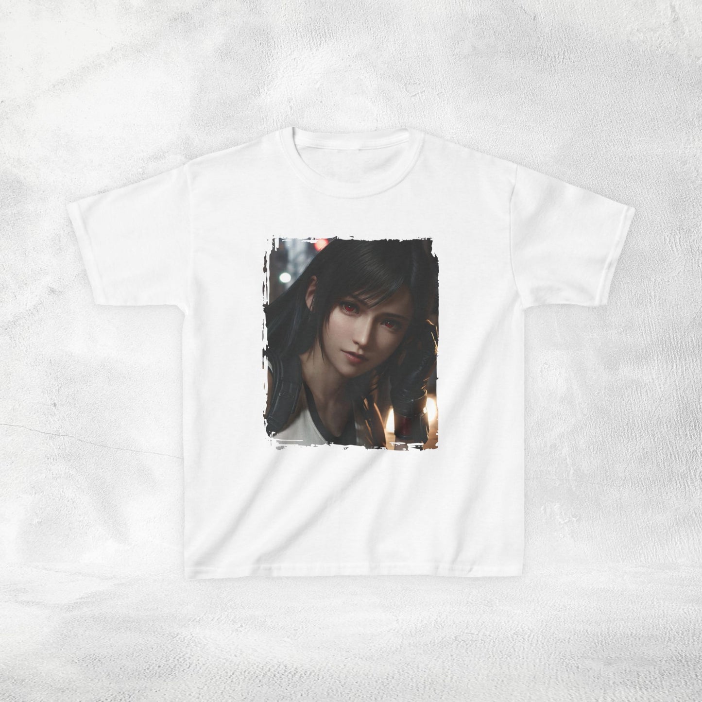 Kids gaming shirt Final Fantasy Tifa Lockhart
