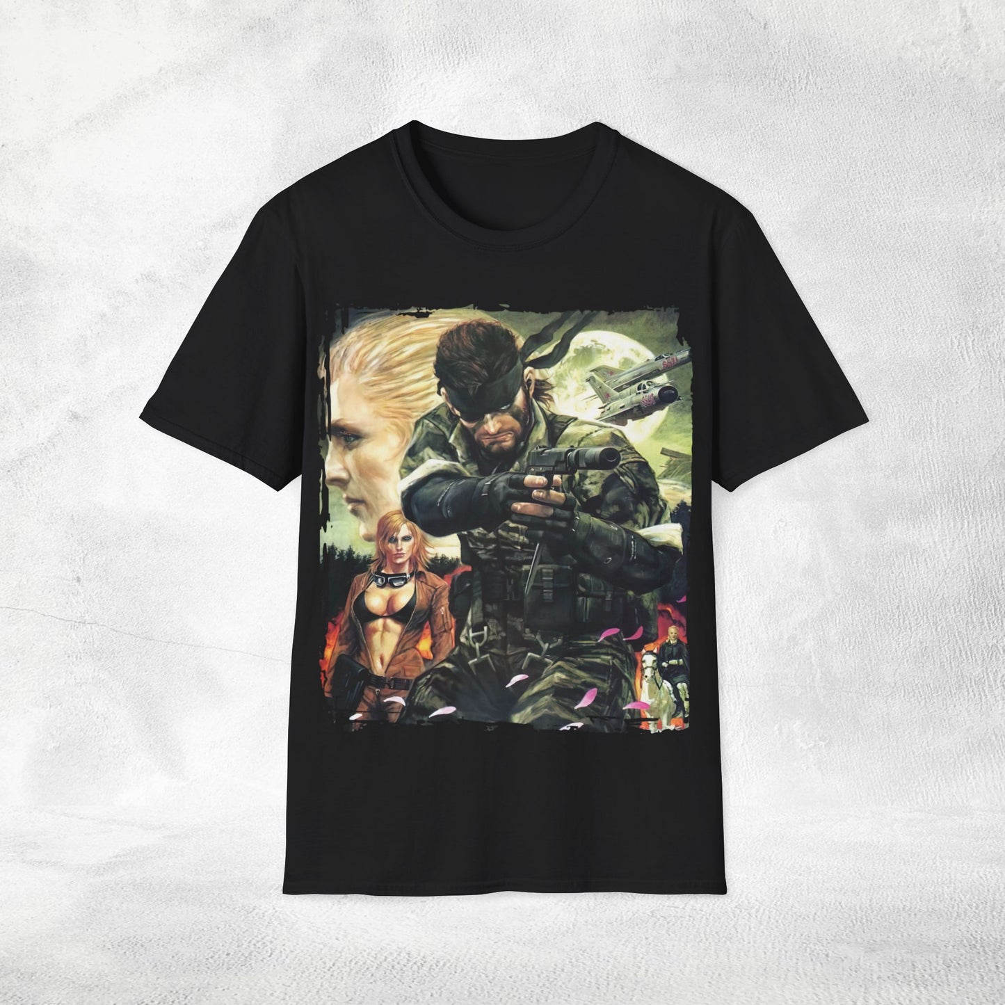 Unisex gaming shirt Metal Gear Solid