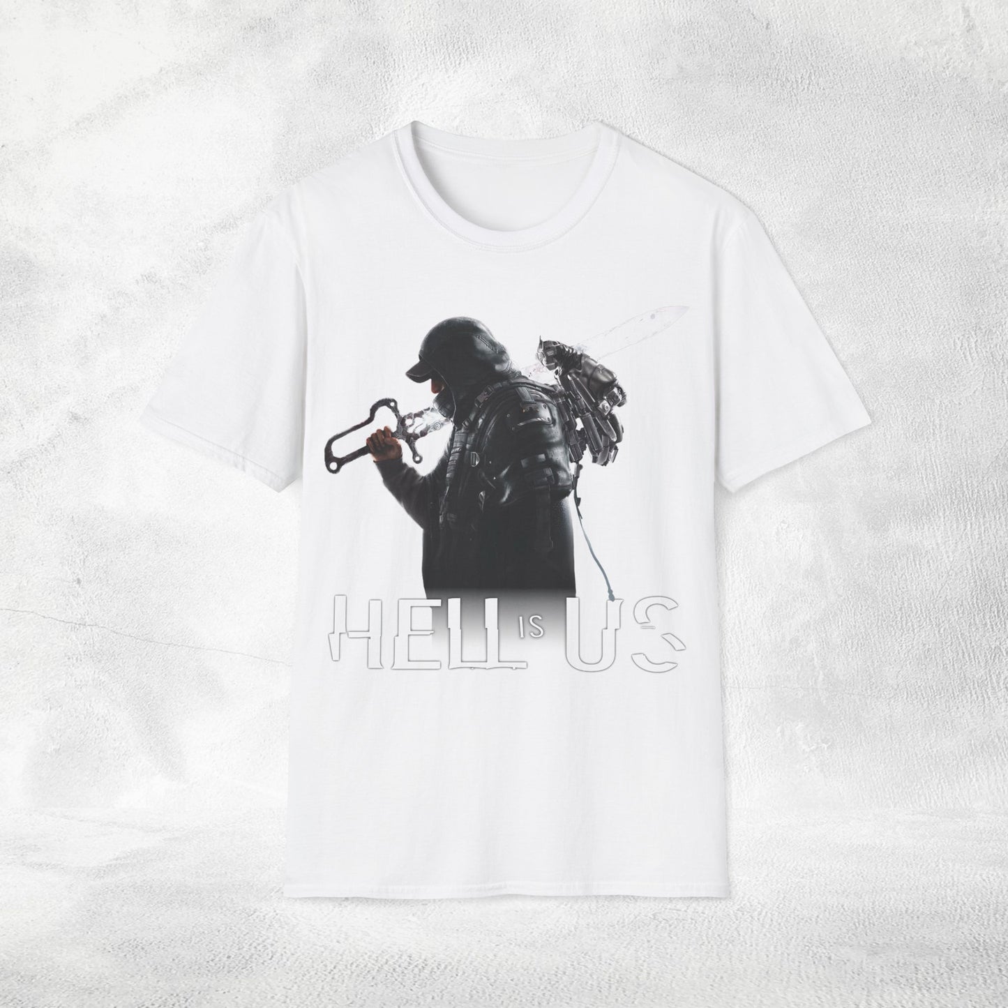 Unisex gaming shirt Hell is Us