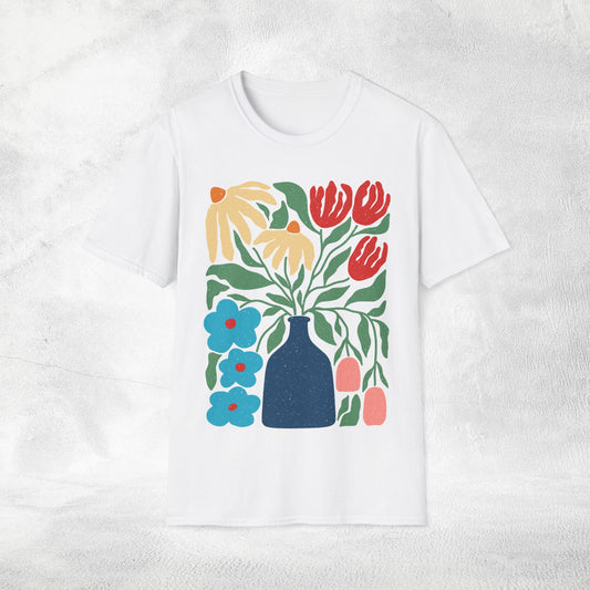 Womens shirt Dänische Blumen