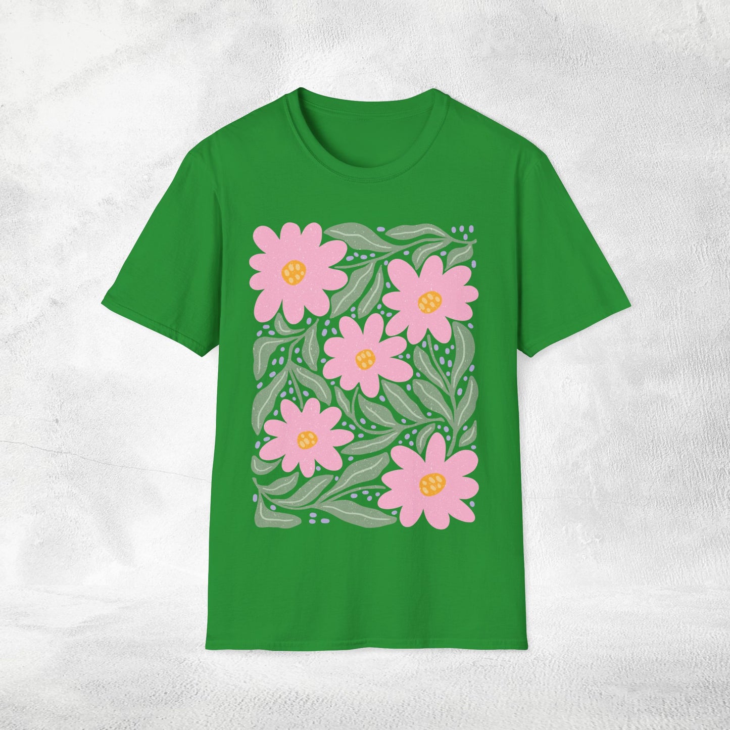 Womens shirt Dänische Blumen