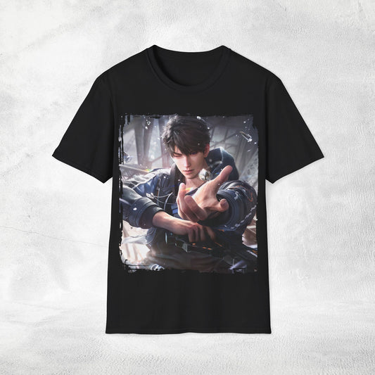 Unisex anime shirt Caleb Love and Deepspace