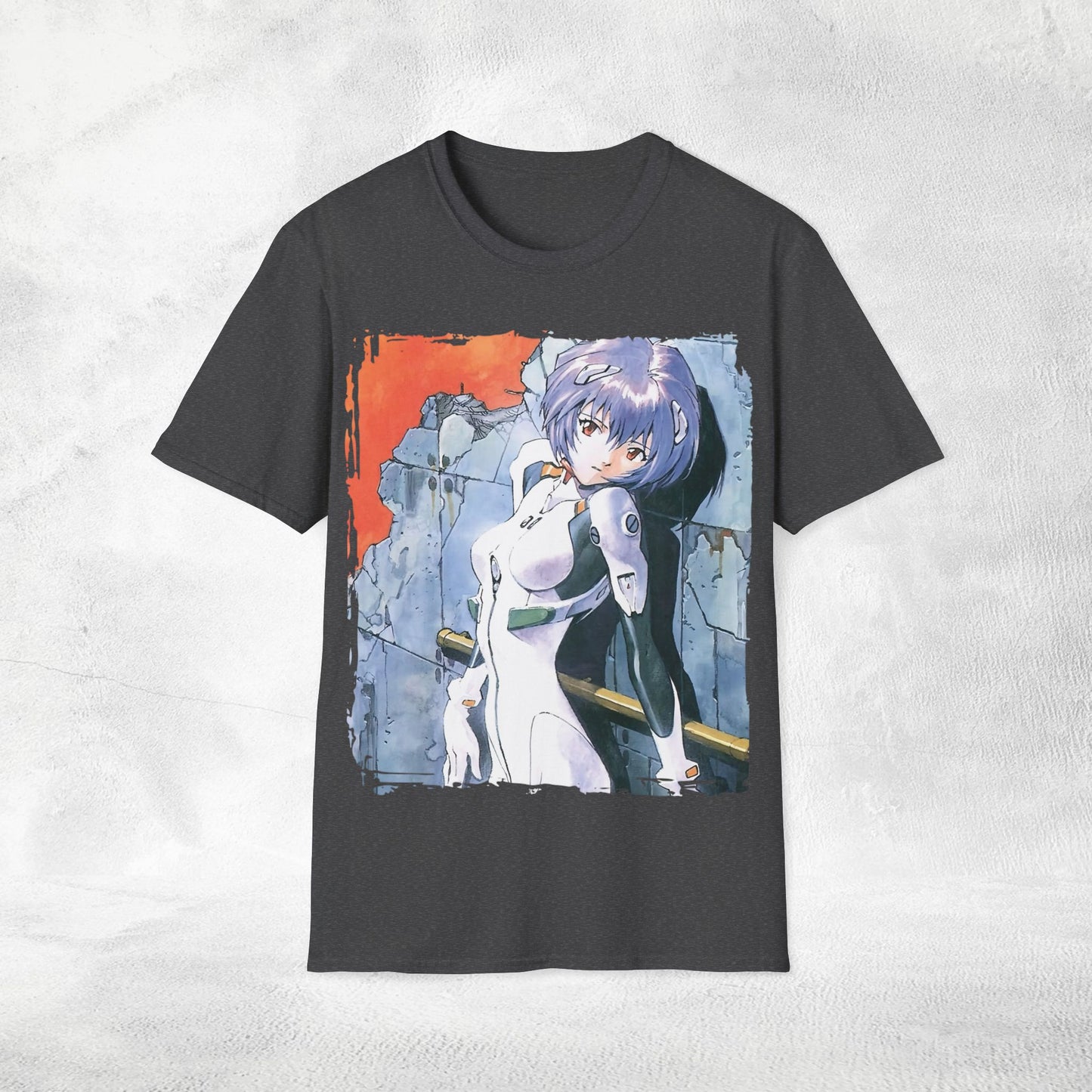 Unisex anime shirt Rei Ayanami
