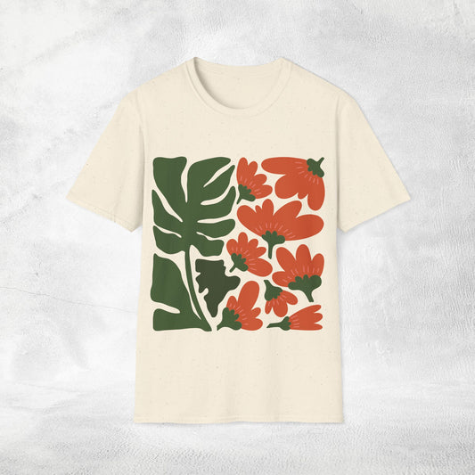 Womens shirt Dänische Blumen