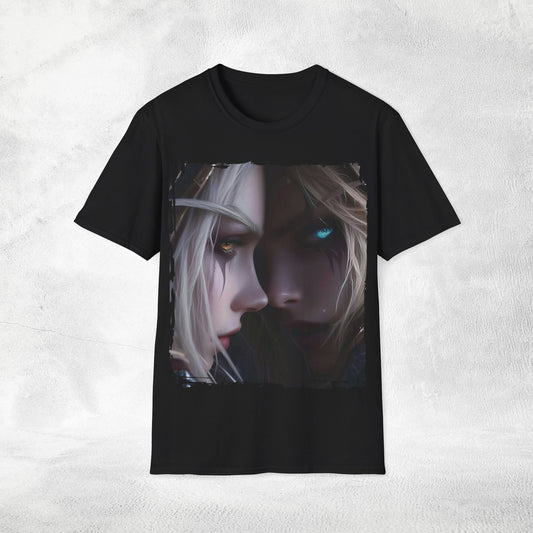 Unisex Gaming shirt WoW Dark-Elf