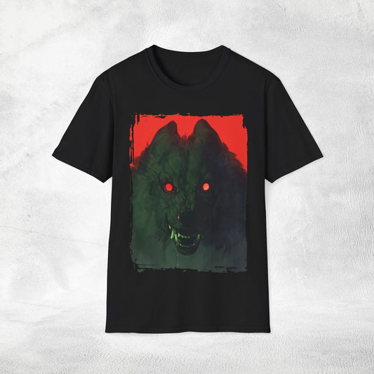 Unisex natural Beasts shirts wolf