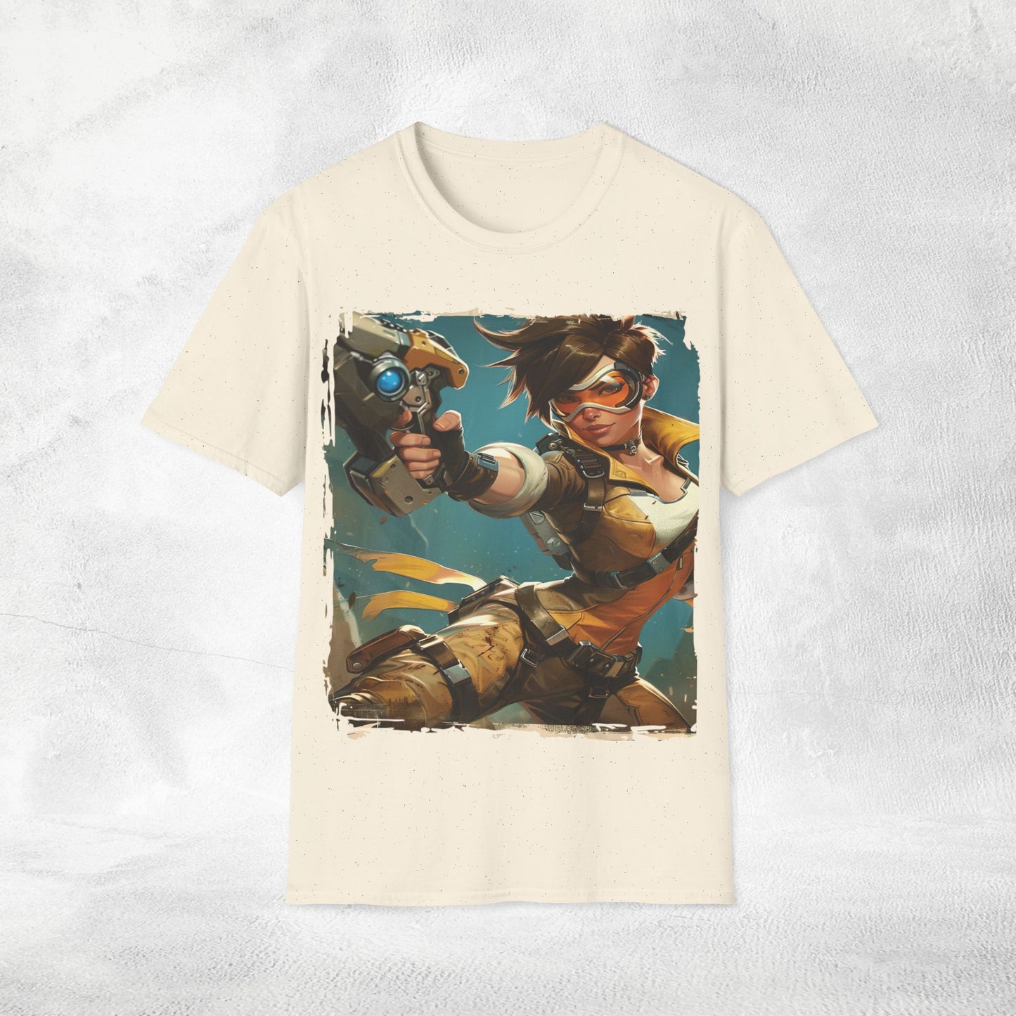 Unisex gaming shirt Overwatch Tracer