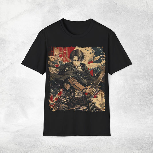 Unisex anime shirt Levi Ackerman Attack on Titan
