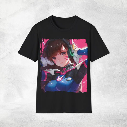 Unisex gaming shirt Overwatch Dva